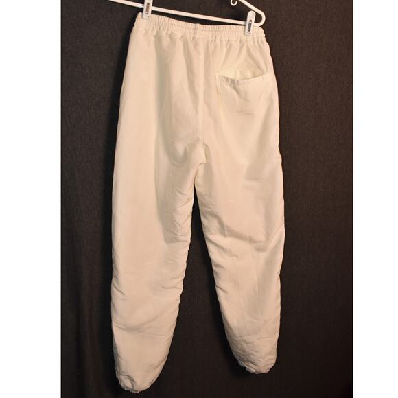 VINTAGE New Balance White Track Pants Sz Small (READ FOR MEASUREMENTS) USA Made - Picture 6 of 11